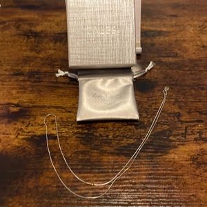 Zales Sterling Silver Adjustable Chain